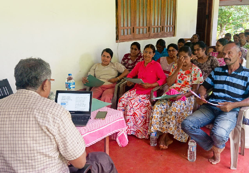 Photo 117: SAPP Consultant Mr. Dhanjaya conducted a IS session for Groundnut FPO members , Karawilahena, Naula on 21 Nov 2025
